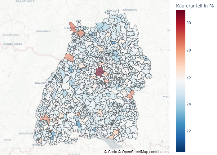 Käuferanteil Karte 2040